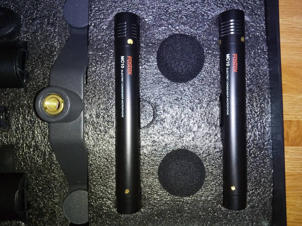 FOSTEX (フォステックス) MC10ST コンデンサーマイク 2本セット MC10ST