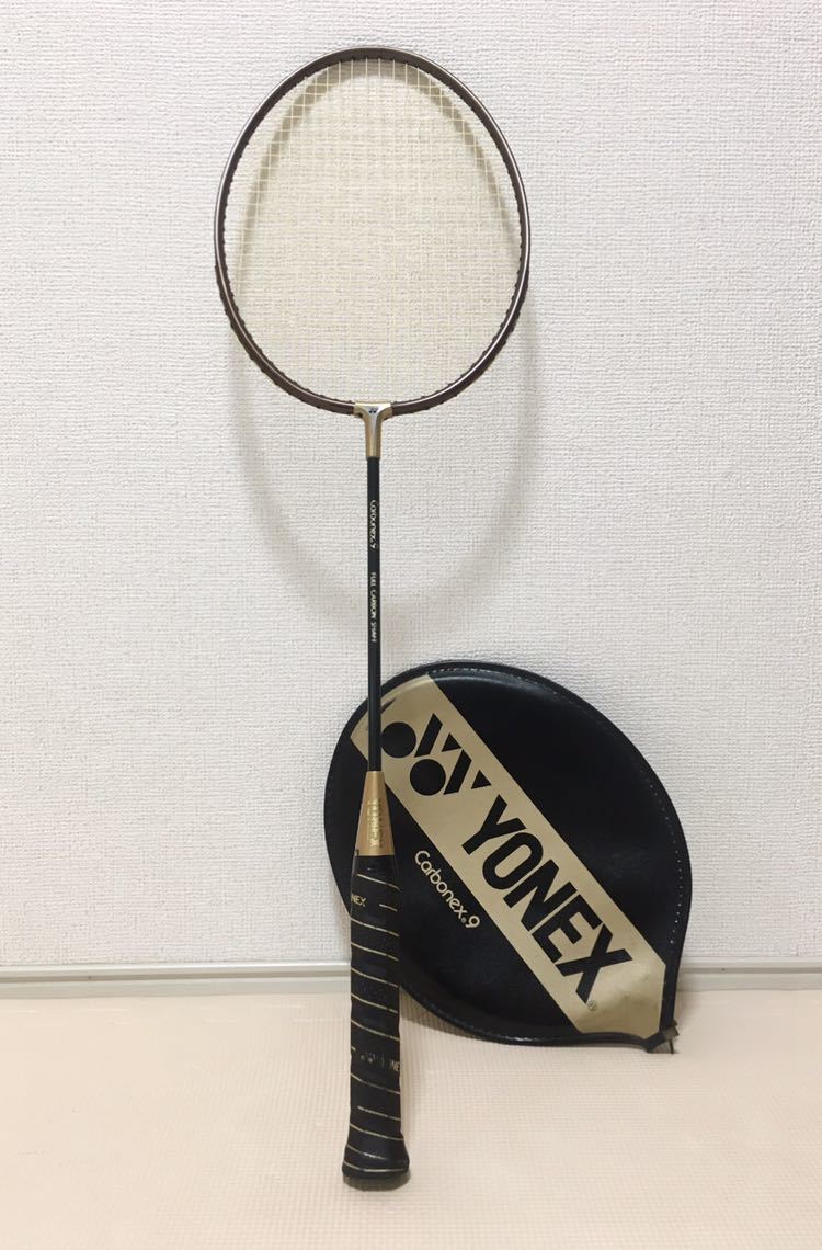 【得価，新品】 YONEX ヨネックス Carbonex9 カーボネックス バドミントン用 ラケット Full Carbone shaft フルカーボン シャフト CAB-9(ラケット)｜売買されたオークション情報、yahooの商品情報をアーカイブ公開 - オ ラケット