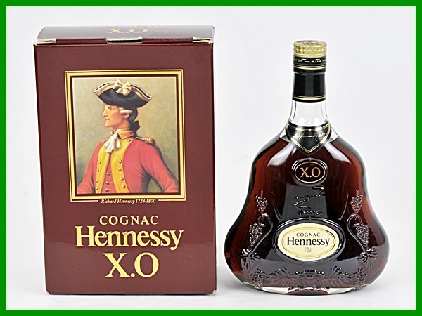 未開栓保管品◇ Hennessy X.O COGNAC 金キャップ ヘネシー コニャック