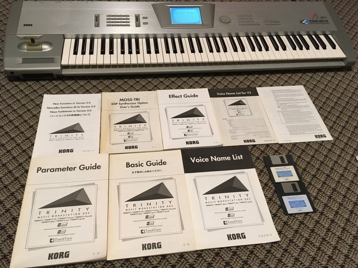 ★即決【基本動作確認済み】KORG/コルグ シンセサイザー TRINITY pro V3 (76鍵盤) (配送:佐川急便)