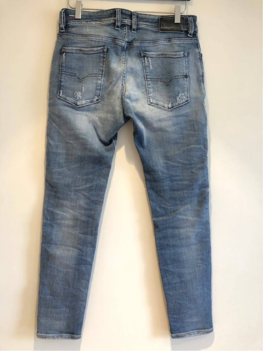 DIESEL ディーゼル DNA デニム パンツ ストレッチ スキニー ダメージ 