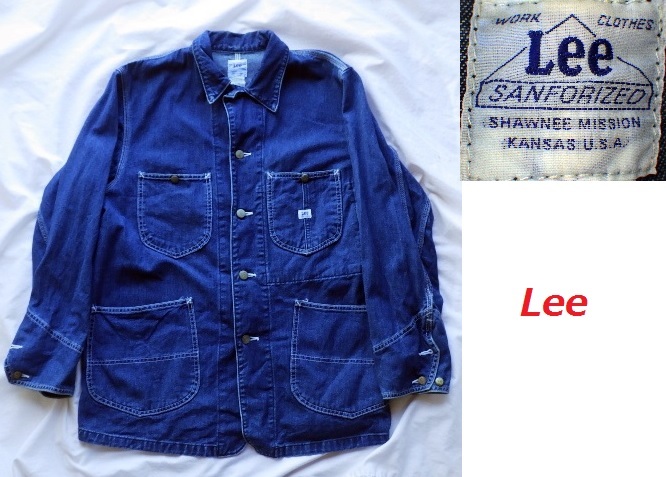 90s Lee 0412 デニム カバーオール 91-J ハウスタグ 復刻 M 復刻Leeリー0412デニムカバーオールM☆ハウスタグ91-J