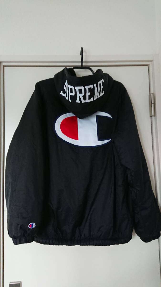 ☆17AW Supreme Champion Sherpa Lined Hooded Jacket ☆シュプリーム 
