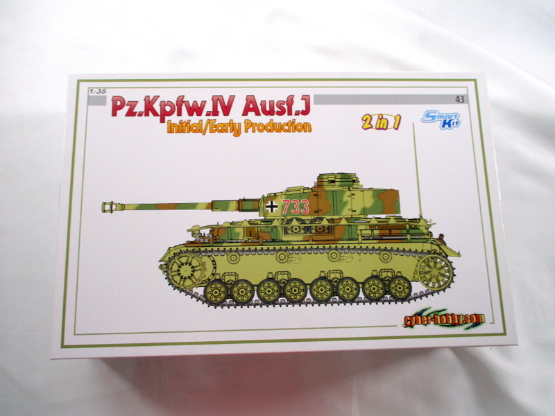 1⁄35 ドイツ軍 | IV号戦車J型 サイバーホビー (中期型) プラモデル