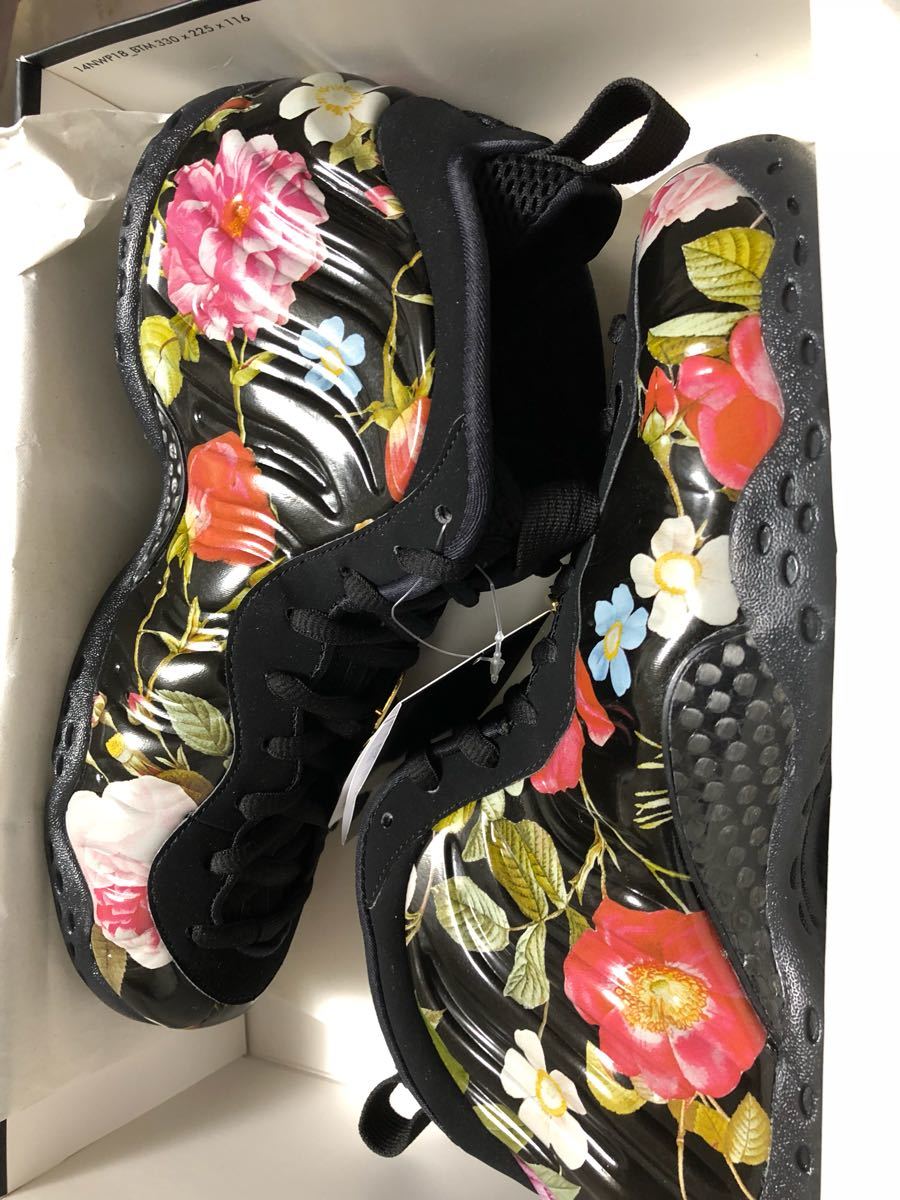 国内店頭購入 27cm ナイキ エアフォームポジット ワン フローラル NIKE