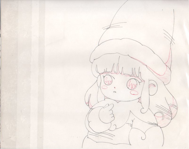 とんがり帽子のメモル『セル画』＜LM-No.02022＞ セル画 とんがり帽子