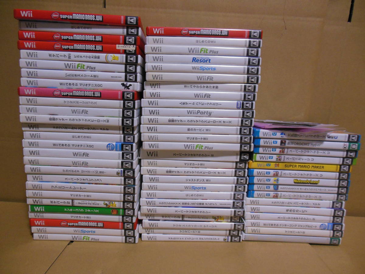 wii wiiu ソフトまとめて 【公式通販】
