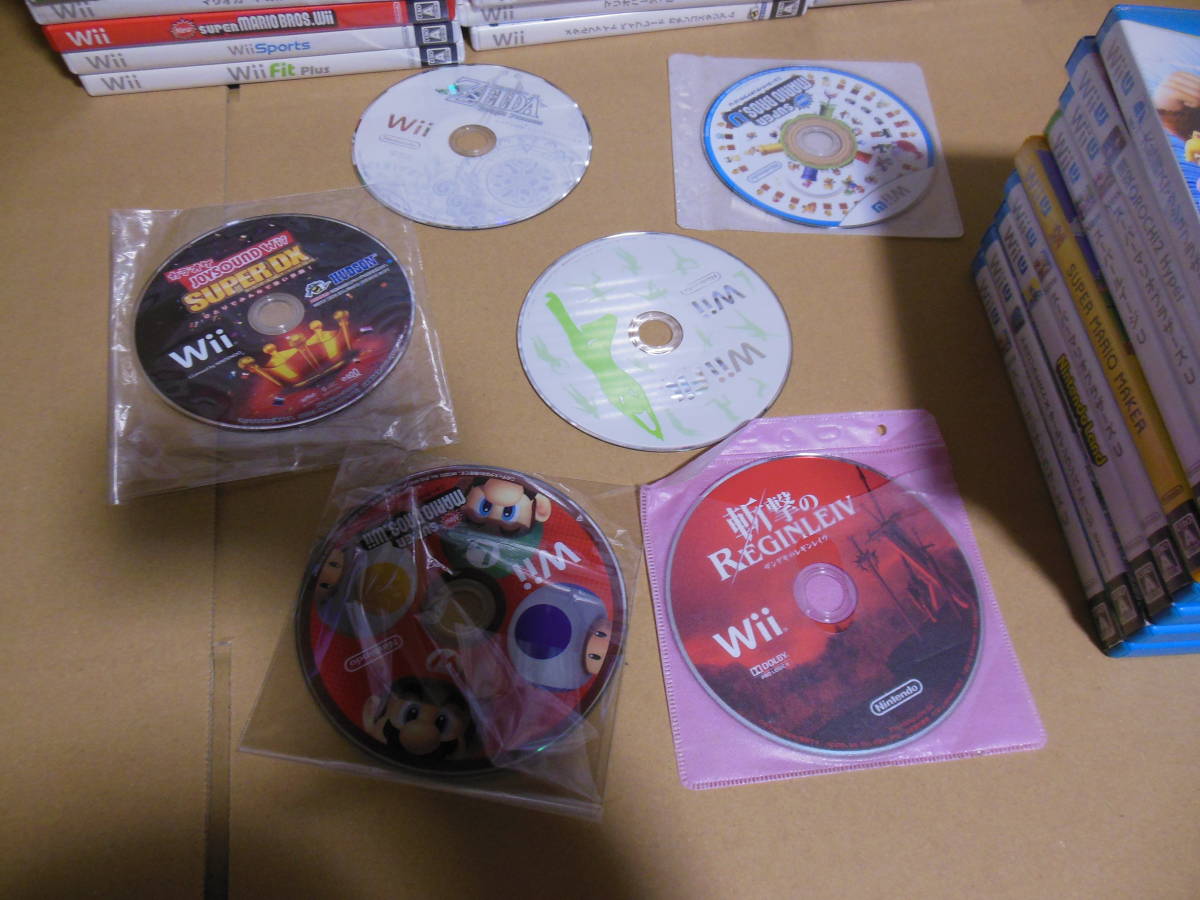 wii wiiu ソフトまとめて 作動未確認です 【公式通販】