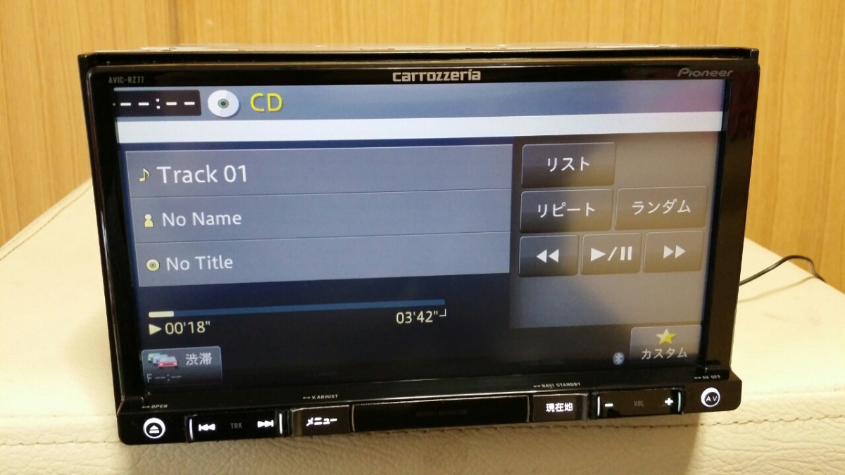 AVIC-RZ77 カロッツェリア Bluetooth | ⁄ carrozzeria 地図 PIONEER