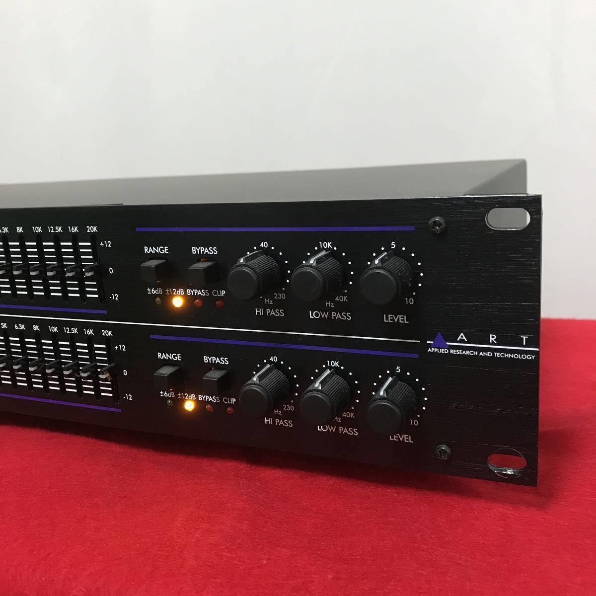 ART EQ355 ⁄ 1⁄3オクターブ・グラフィックEQ EQ355｜デュアル