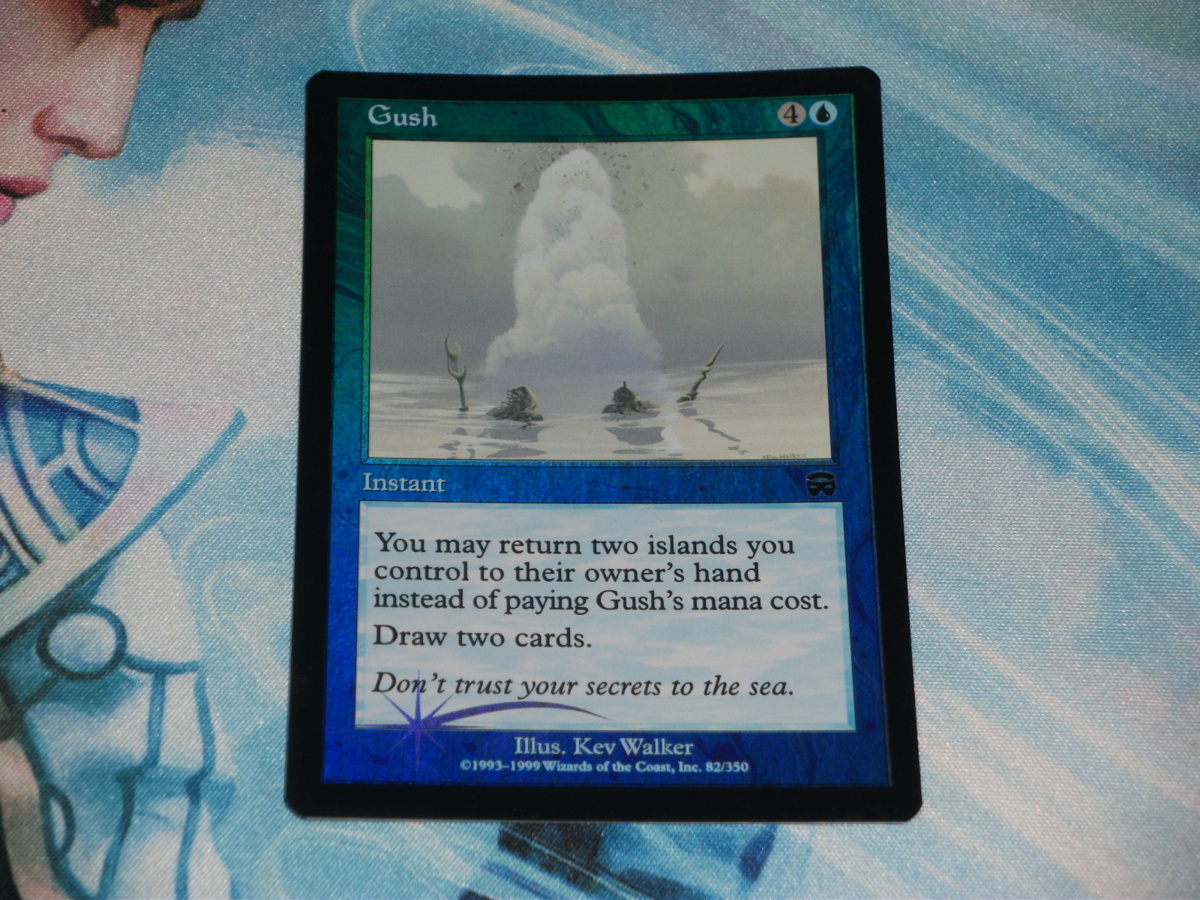 MTG 噴出 Gush ⁄ Masques Mercadian · マジックザギャザリング 買取