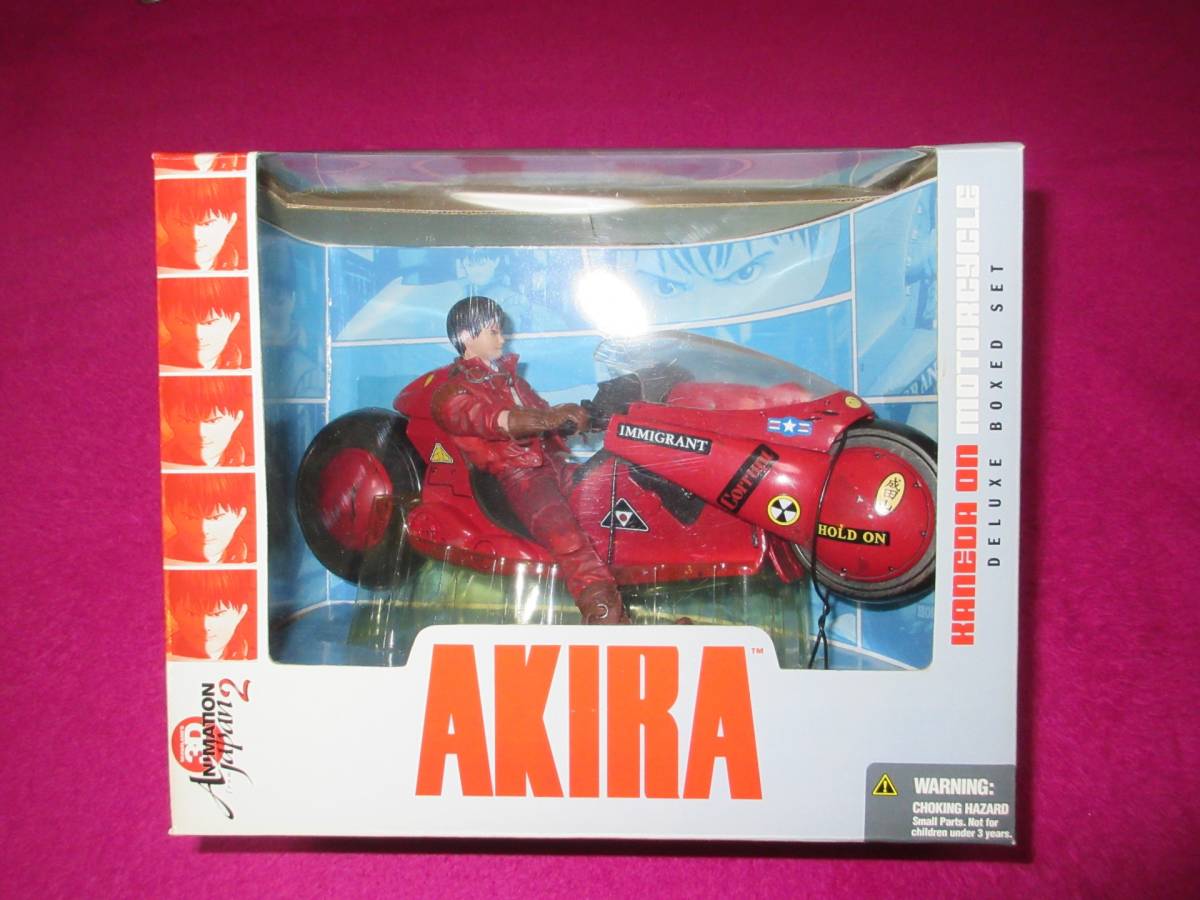 AKIRA　KANEDA ON MOTORCYCLE　PVC製塗装済み完成品 未開封　アキラ　マクファーレン　McFARLANE