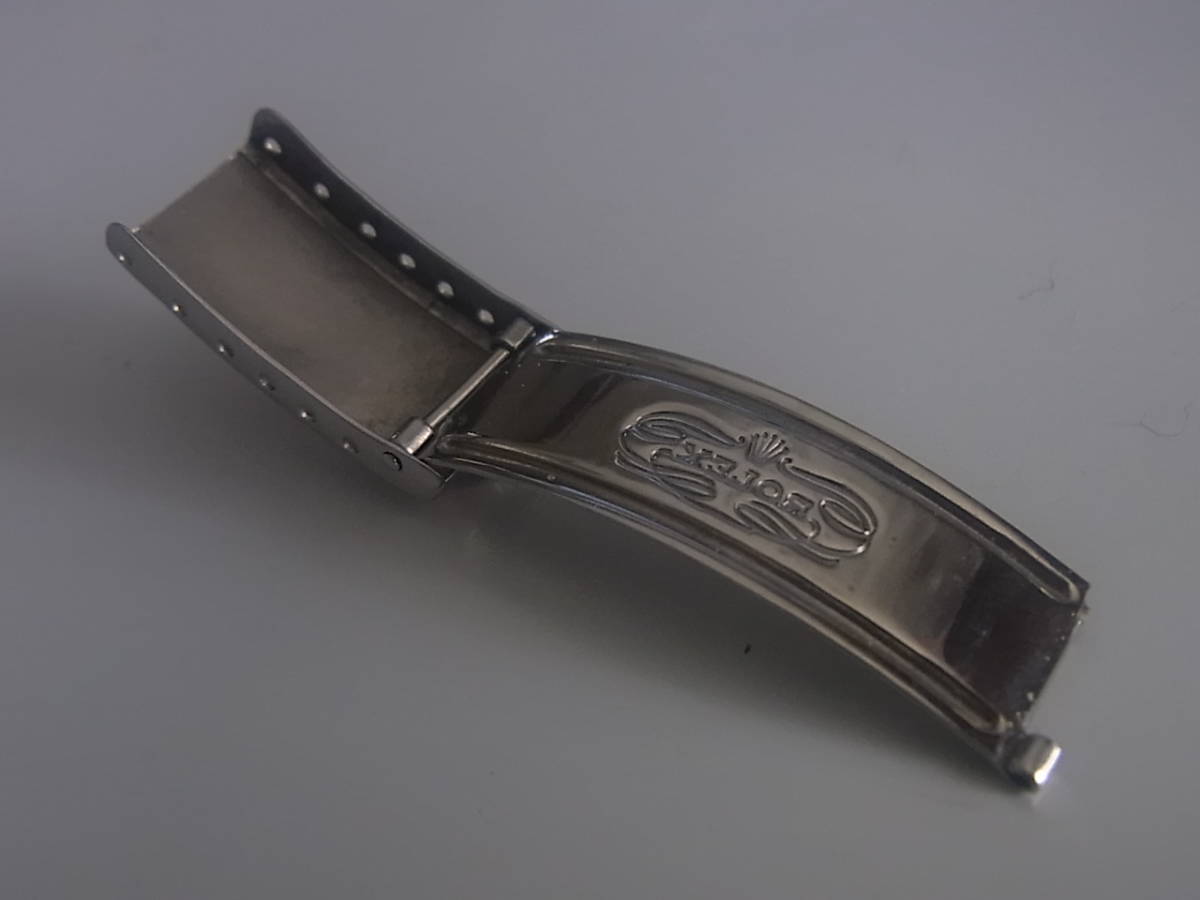 純正品 ジャンク ROLEX 7205 / 6635 19mm デベソ クラスプ1960年代