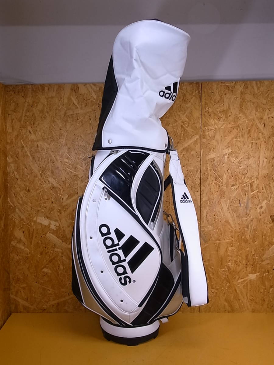 アディダス adidas ゴルフバッグ キャディバッグ カバー付き N51797 5