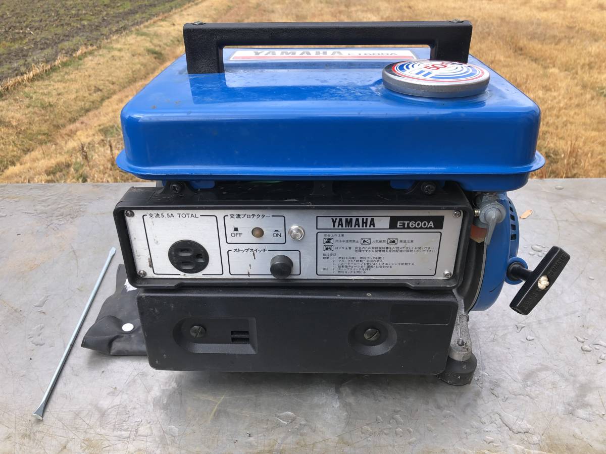 HOT，新作登場 Ｆ242 YAMAHA ET600 発電機 60hz ヤマハ 初爆のみ確認(発電機)｜売買されたオークション情報、yahooの商品情報をアーカイブ公開 - オークファン 発電機