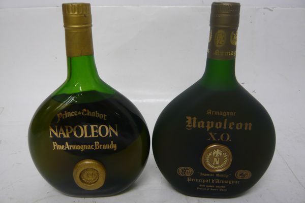 おたからや◆K0312-01　シャボーCABOT他　アルマニャック各種　ナポレオンNAPOLEON　XO☆7本まとめて