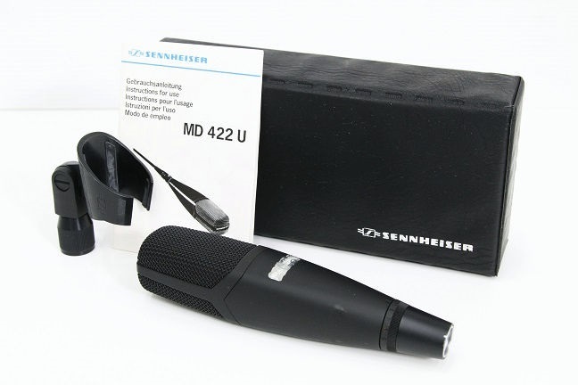 SENNHEISER/ゼンハイザー クジラマイク□MD422U 中古 SENNHEISER 中古