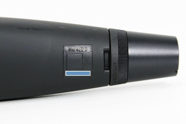 SENNHEISER/ゼンハイザー クジラマイク□MD422U 中古 SENNHEISER 中古