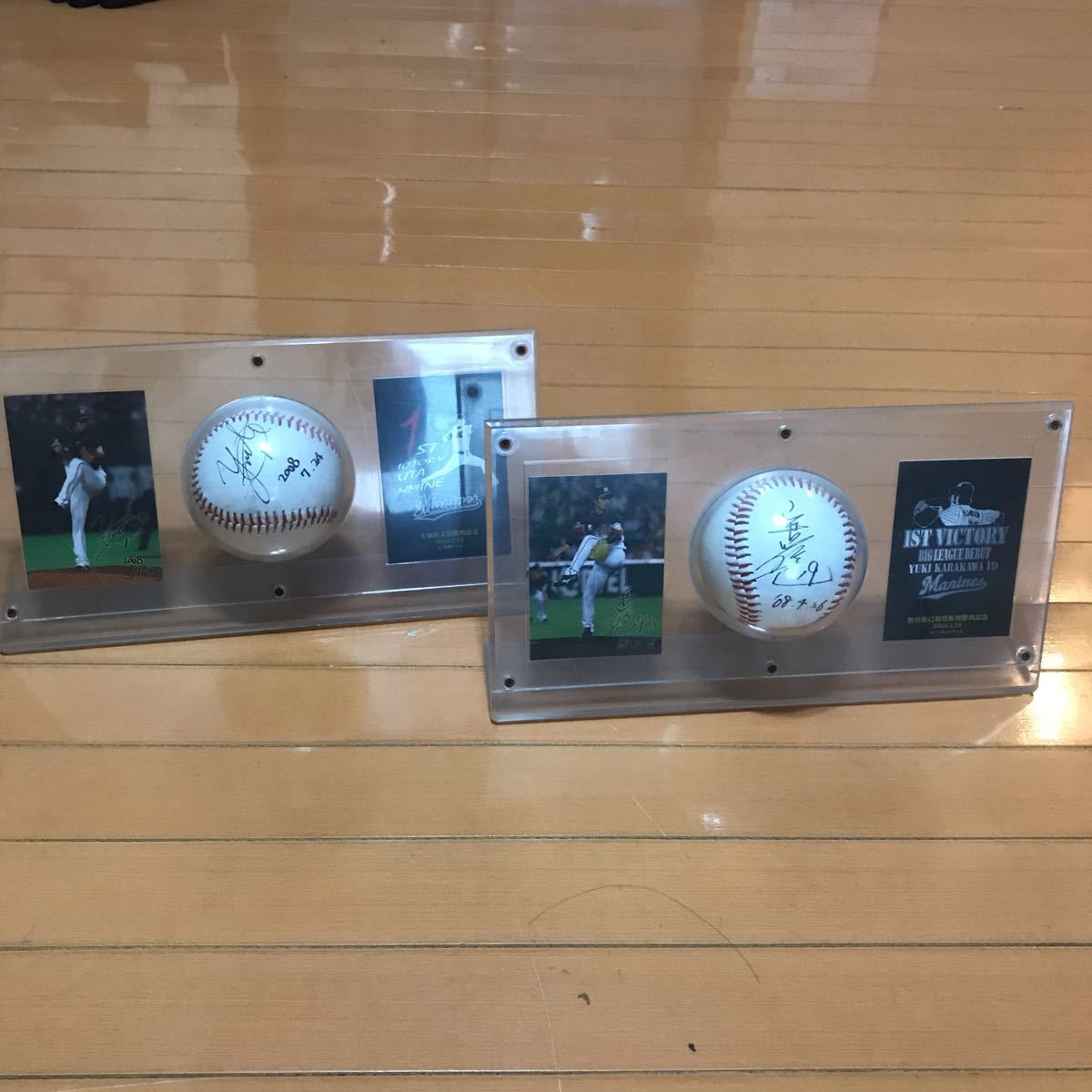 千葉ロッテマリーンズ サインボール 交流戦記念グッズ シーズンシートオーナー特典 等 １９点セット_8