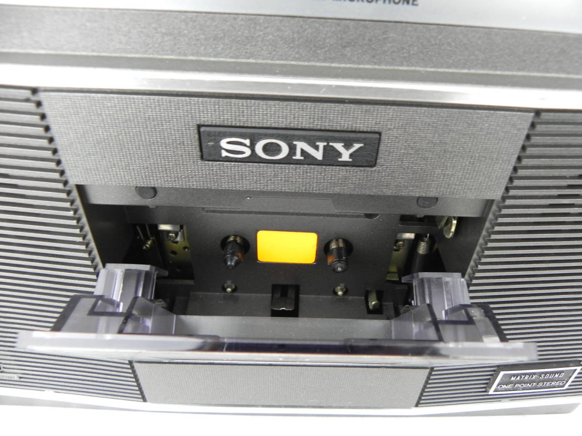Q1848]SONY/ソニー ステレオラジカセ CF-2550 昭和レトロ Yahoo