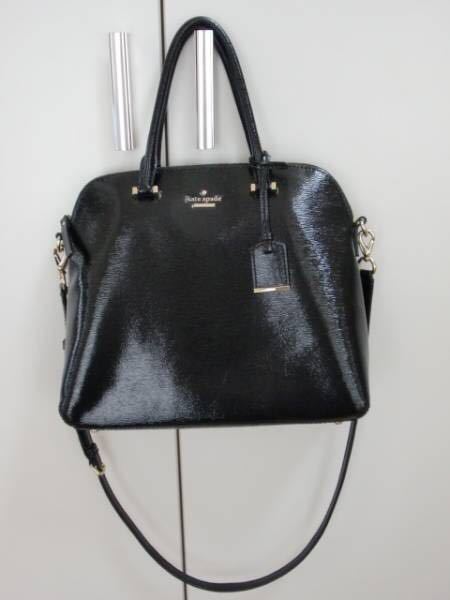 美品】正規店購入 ケイトスペード kate spade エナメルバッグ｜ケイト 