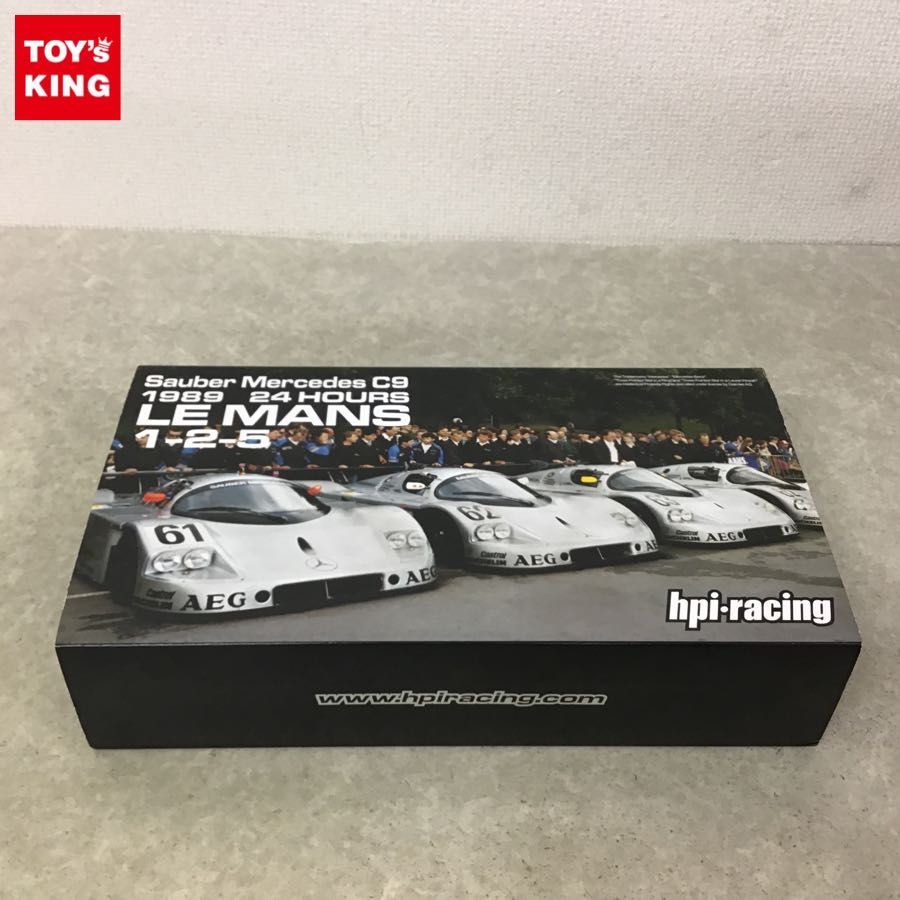 1/43 HPI ザウバー メルセデスC9 1989 ルマン スペシャルセット hpi racing 1/43 Sauber メルセデス C9 1989 ルマン スペシャルセット