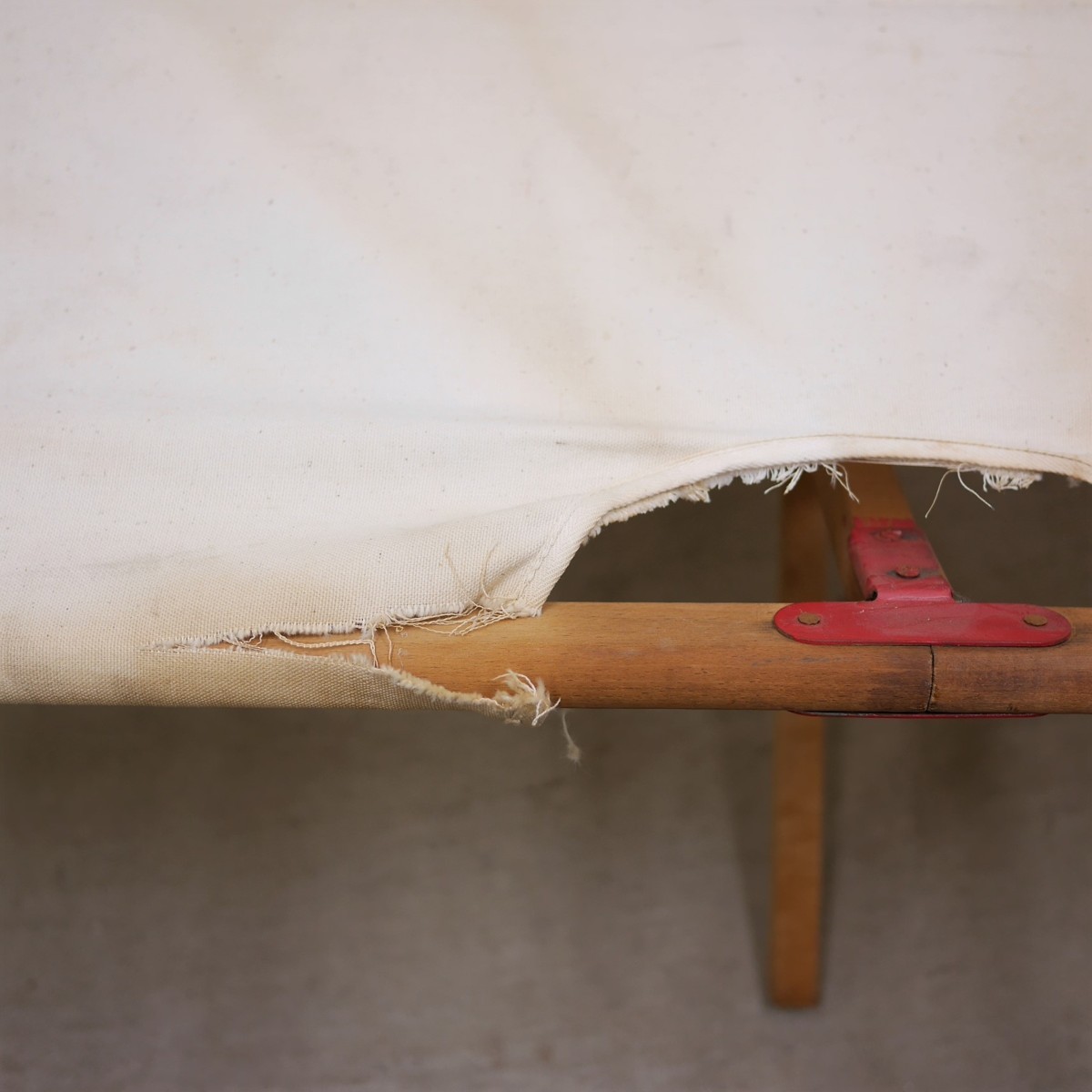 米軍アメリカ軍実物野戦ベッド用のシート極厚コットン生地ヴィンテージ