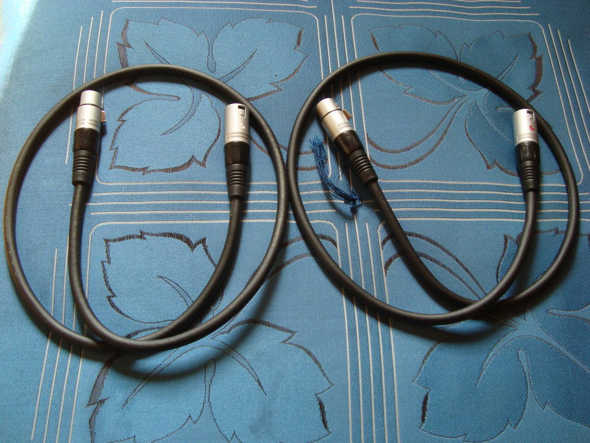 LUXMAN - 1m XLRケーブル ペア ラックスマン 中古 FIDELITY XLR LUXMAN
