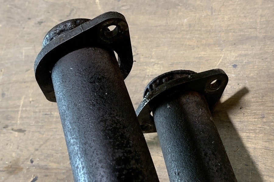 RZ250/350用 スガヤ集合管 サイレンサー無し 本体のみ 【公式通販】