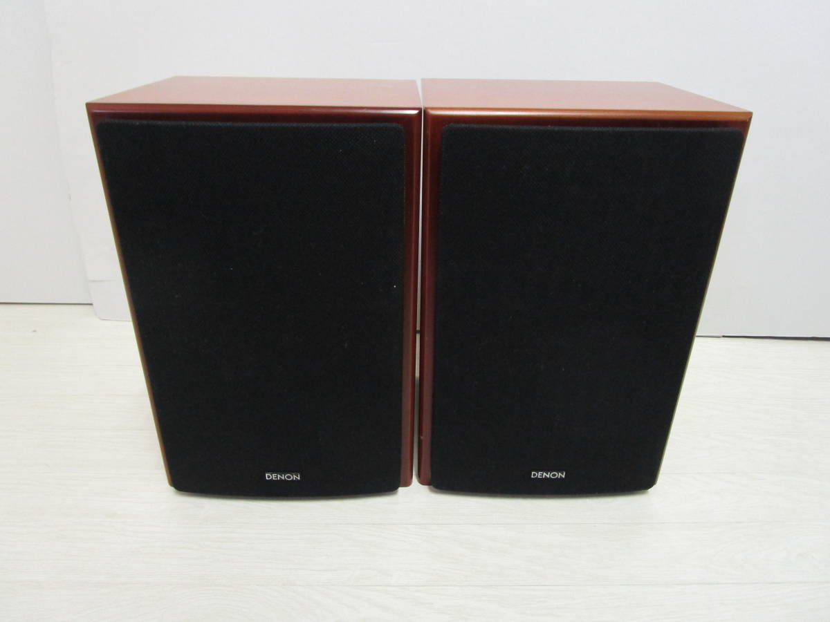 スピーカー・ウーファー DENON SC-A55SG ☆ DENON デノン SC-A55SG スピーカー ペア ブラック DENON SC-A55SG