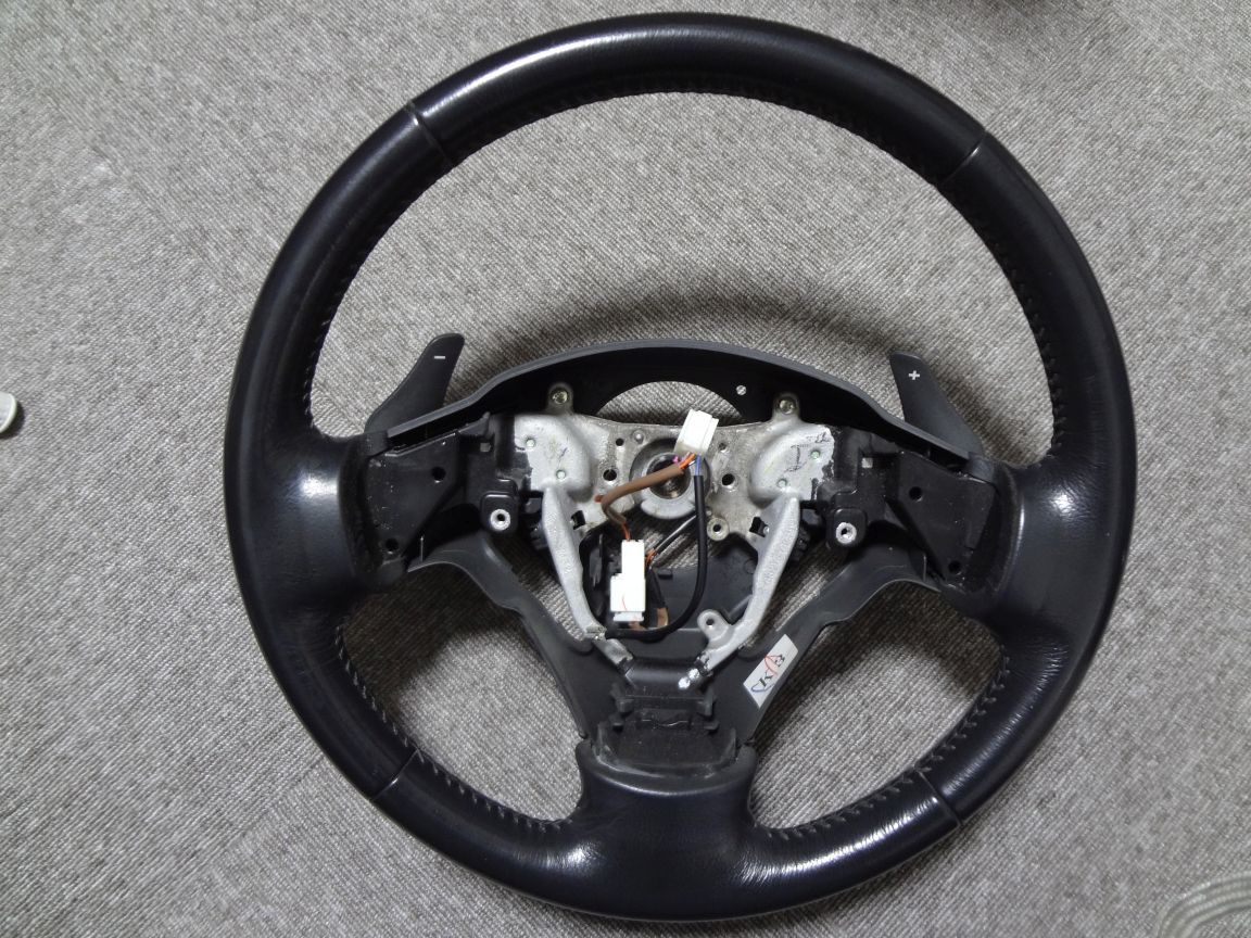 トヨタ ヴォクシー70Gs 純正ステアリング シフトノブ ヴォクシー ノア
