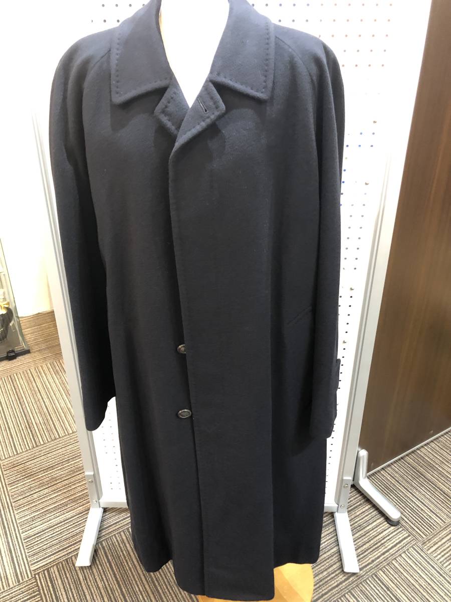 美品 バーバリー コート カシミヤ 羊毛 クリーニング済み 日本製 三陽 