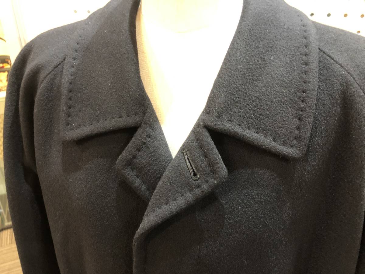 美品 バーバリー コート カシミヤ 羊毛 クリーニング済み 日本製 三陽 