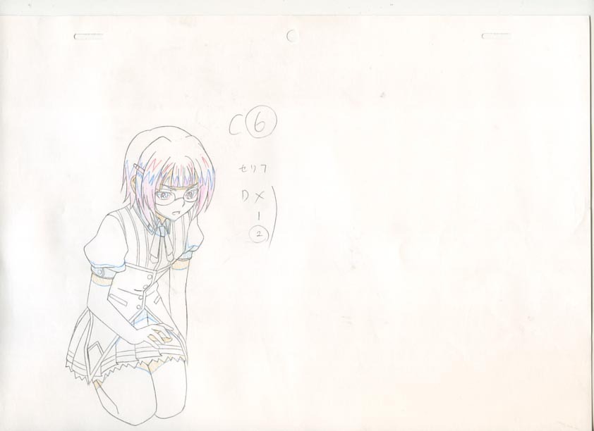 \" WHITE\" セル画 /ご購入希望の方はコメント下さい アニメ セル画 - メルカリ