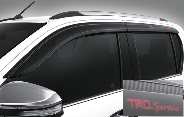 新型ハイラックス ドアバイザー タイ トヨタ TRD 純正 アクセサリ 金具