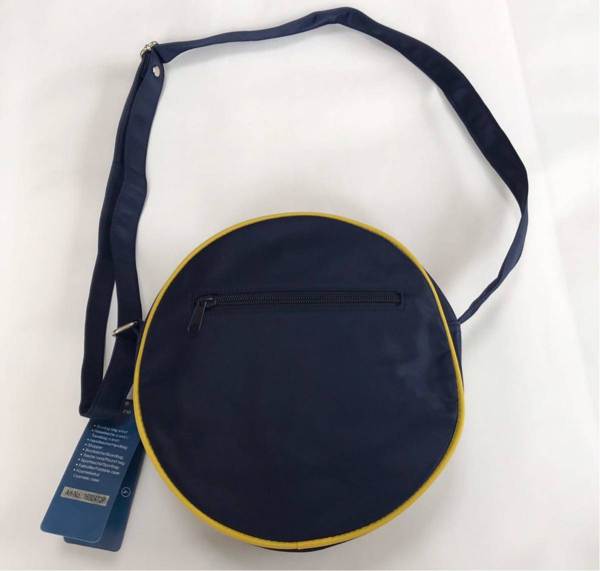 希少 Lufthansa ルフトハンザ レトロライン 丸型ショルダーバッグ 航空会社 新品_2