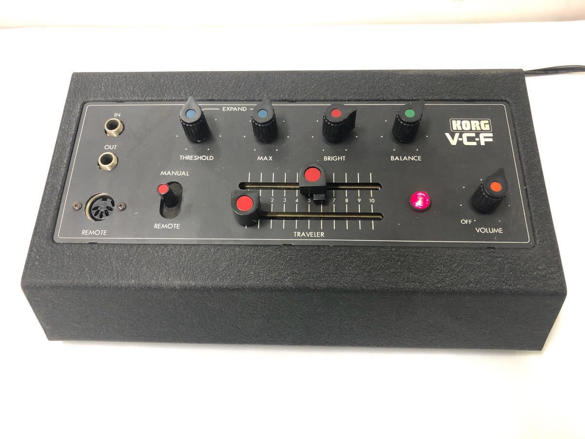 Korg VCF FK-1 Pedal Synthe V.C.F FK-1フィルター(フットペダル付 70