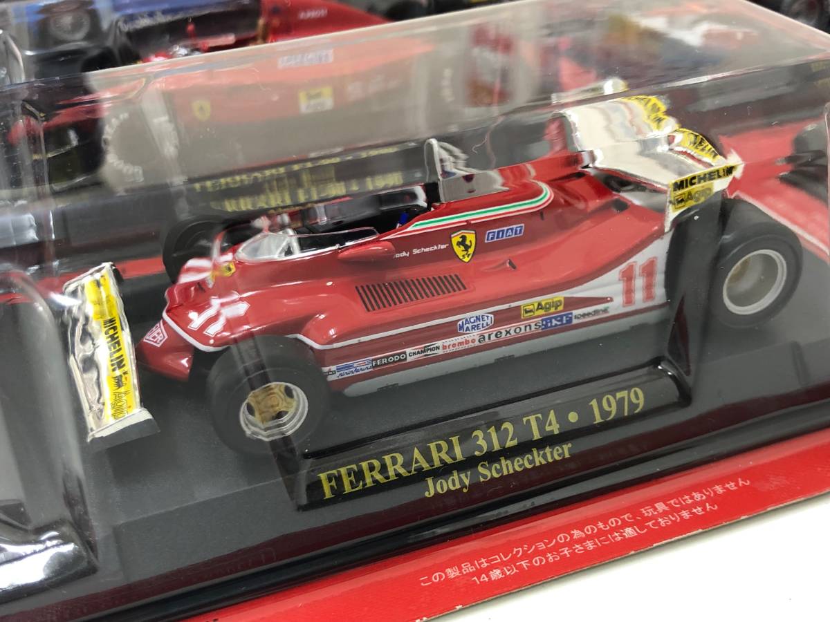 格安オンラインショップ ●未開封●アシェット 1/43 フェラーリ コレクション 10台 ミニカー/312 T4 1979/F1-90 1990/375 F1 1952/F1 2000 2000/500 F2 1952など③