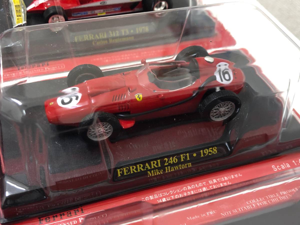 格安オンラインショップ ●未開封●アシェット 1/43 フェラーリ コレクション 10台 ミニカー/312 T4 1979/F1-90 1990/375 F1 1952/F1 2000 2000/500 F2 1952など③