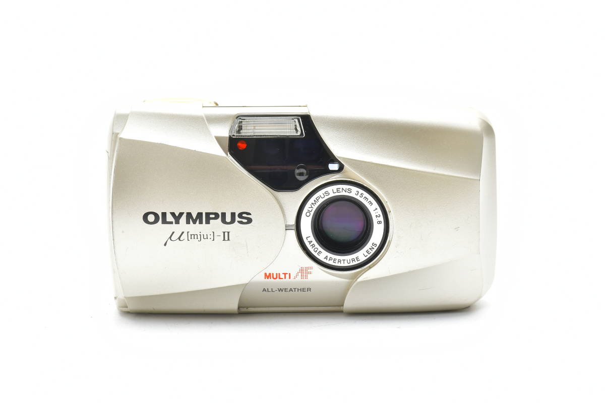 OLYMPUS ☆ μ［mju:］オリンパス フィルムカメラ 動作未確認 II