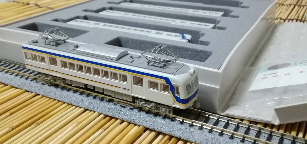 ▽TOMYTEC▽鉄コレ/南海/21000系/新塗装/4両セット/Nゲージ化(M車化&T