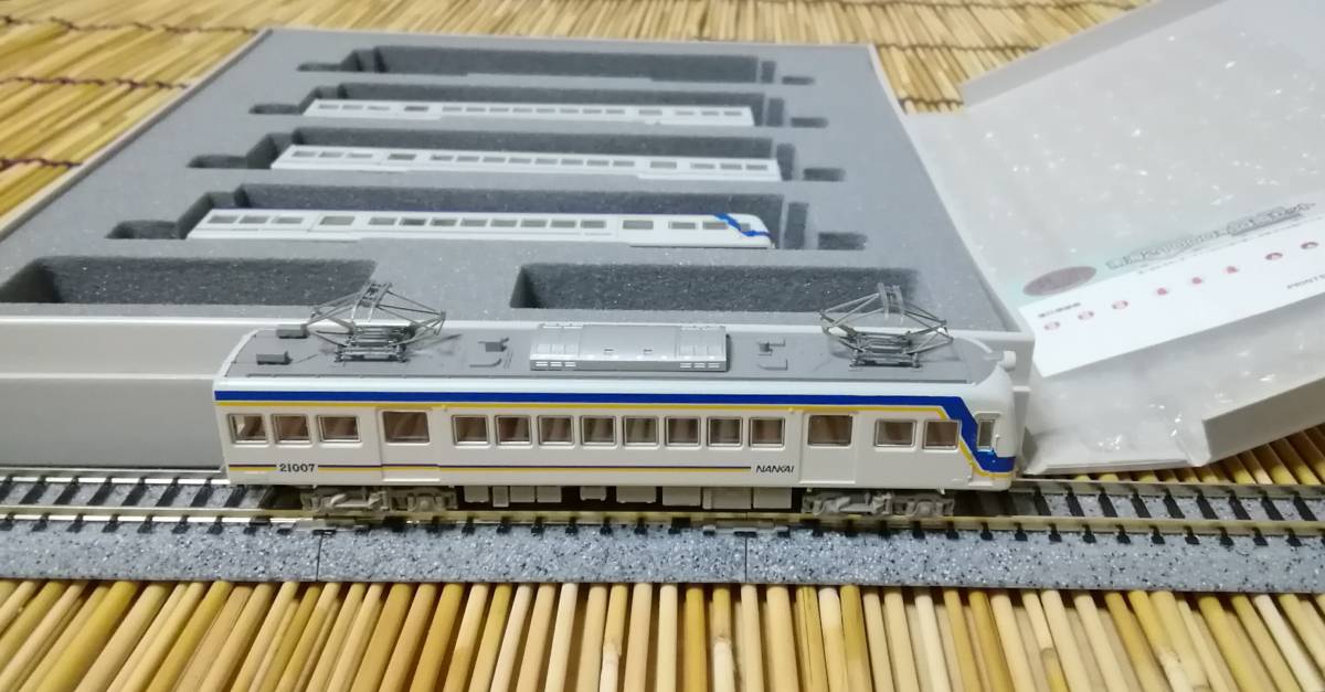 ▽TOMYTEC▽鉄コレ/南海/21000系/新塗装/4両セット/Nゲージ化(M車化&T