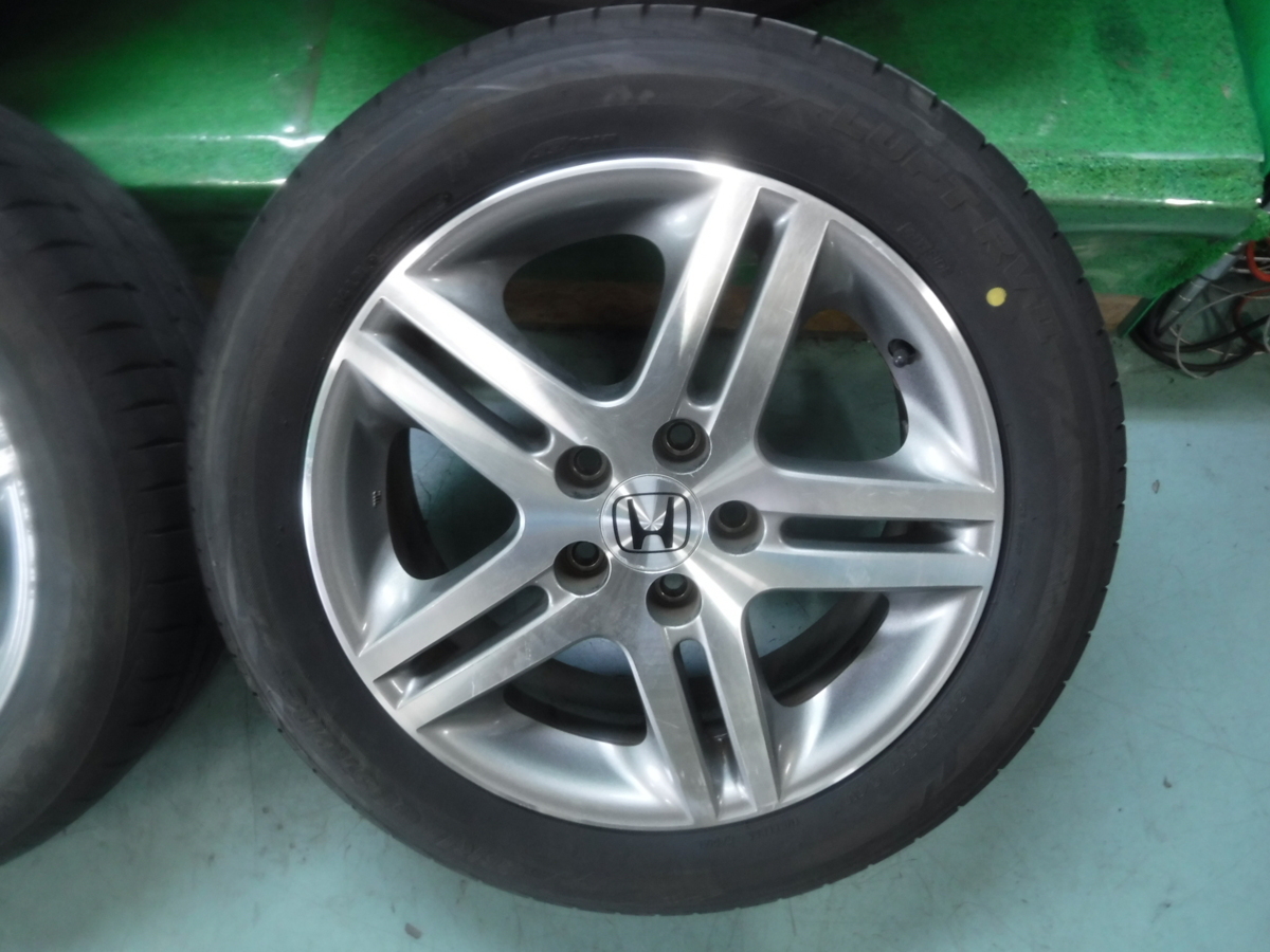 HONDA純正 ホイールBridgestone k305夏タイヤ&ホイール4本 中古】日産 