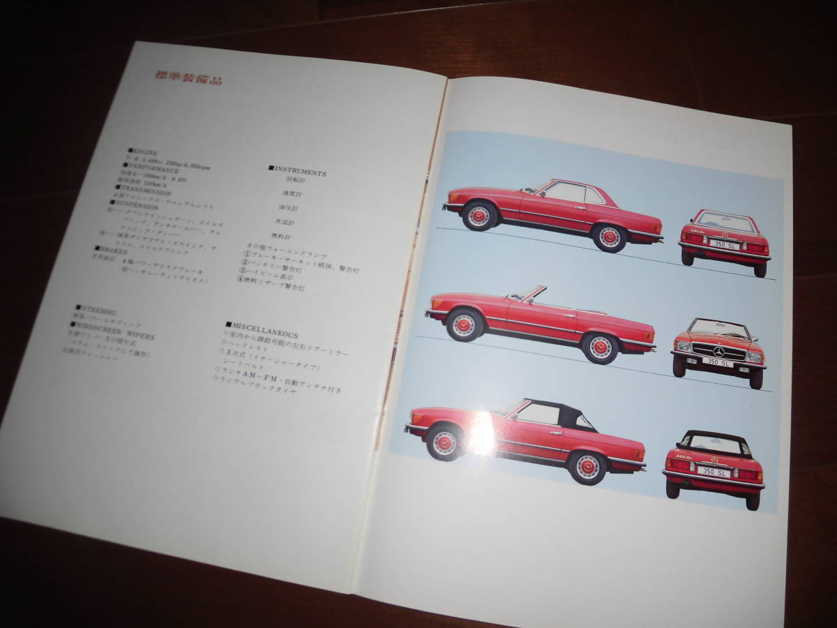 優雅さを増した3代目R107型メルセデス・ベンツSL メルセデスベンツ 