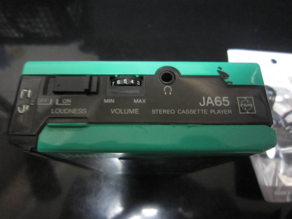 即決 値下 稀少 再生OK ナショナル カセットプレーヤー jump RQ