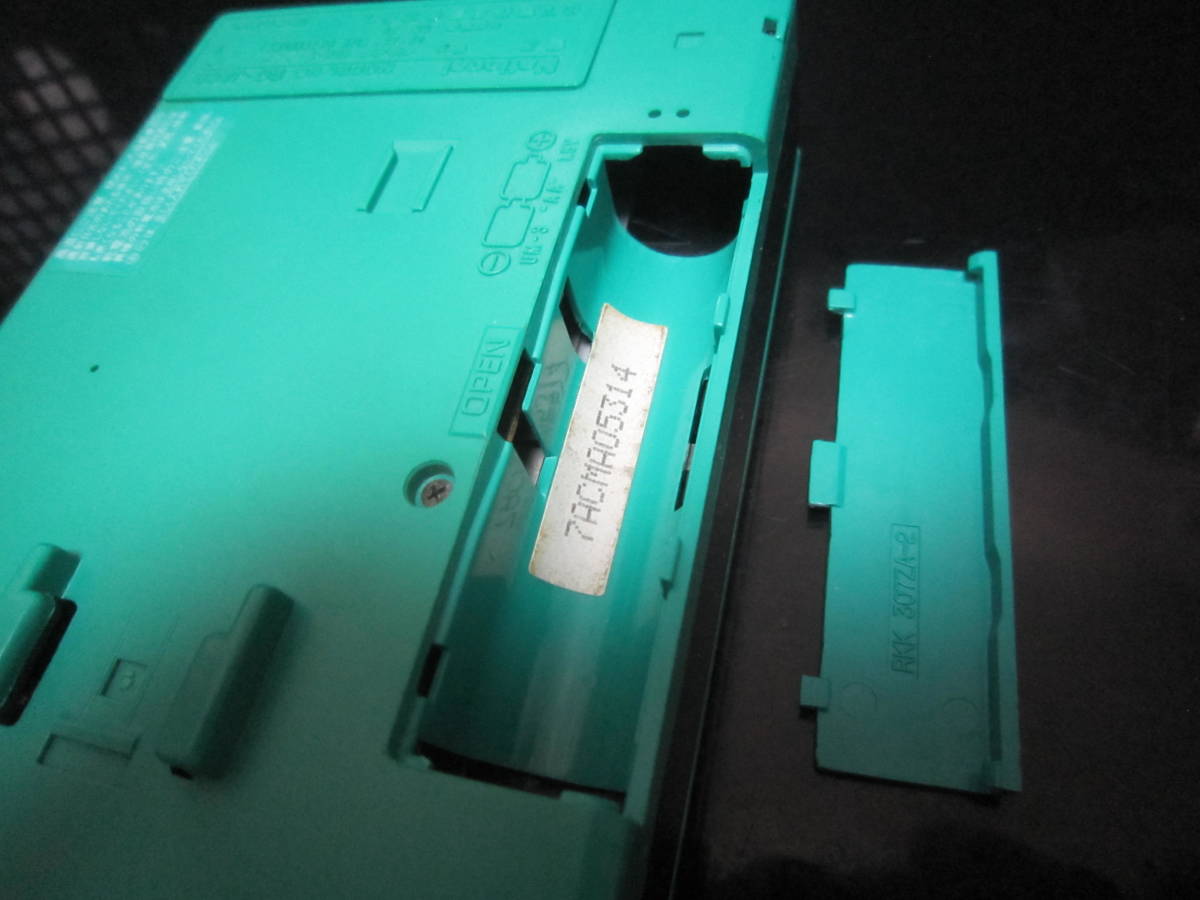 即決 値下 稀少 再生OK ナショナル カセットプレーヤー jump RQ