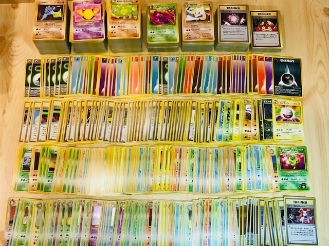 ポケモンカード 旧裏 ポケモン カードゲーム 旧裏面 大量 1400枚以上