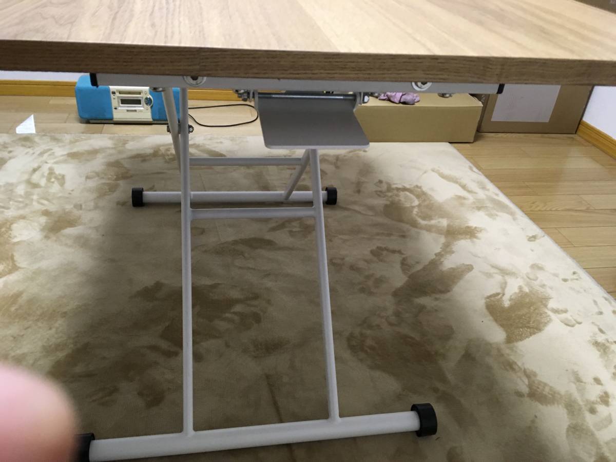 リフティングテーブル 昇降テーブル リビング、ダイニングにも。_3