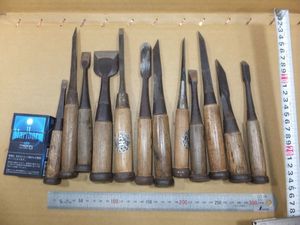 初代政吉【彫刻古道具のみ】5本セット