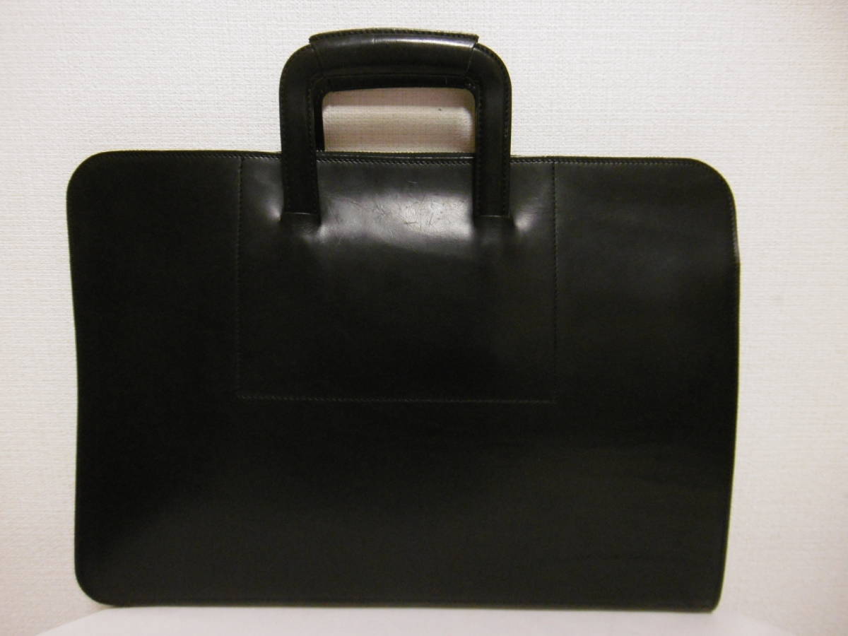 SOMES SADDLE（ソメスサドル）　レザー製 黒 ブリーフケース　スーツ 馬具屋がつくる至極のビジネスバッグ｜イノベーションにnewモデル登場